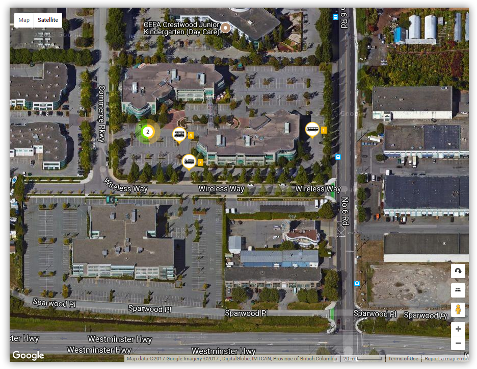 Google Map Controls