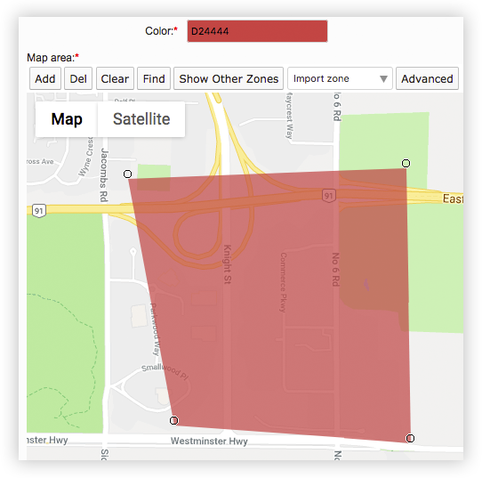 Map Bounding Box