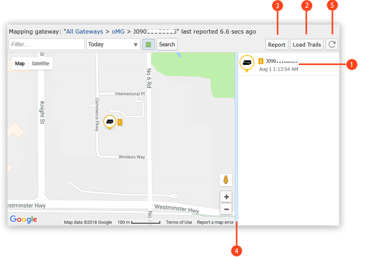 Key Features of the Map User Interface