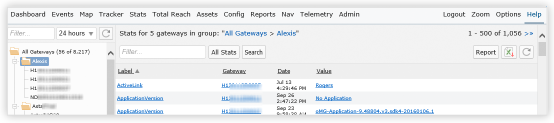 Stats Tab